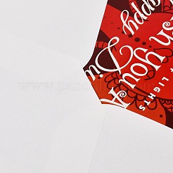 Rechteck diwali tag papier grußkarte&nbsp;DIY-NH0010-01B