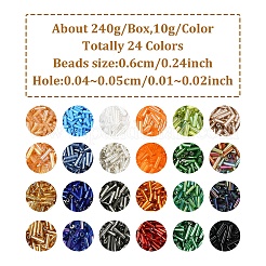 DIY-Sets zur Schmuckherstellung für Armbänder aus Glasperlen&nbsp;DIY-YW0010-65