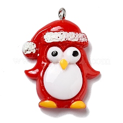 Pendentifs en résine opaque&nbsp;RESI-D055-004P
