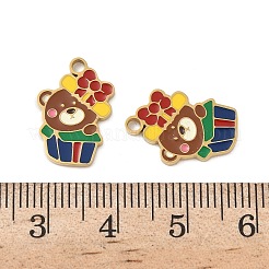 Weihnachten 304 Edelstahl Emaille Anhänger&nbsp;STAS-Z093-08R-G