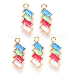Pendentifs d'émail en alliage&nbsp;X-ENAM-S121-067