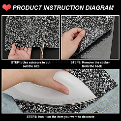 Rechteckiger Hotfix-Strass aus Kunststoff&nbsp;DIY-WH0349-339B
