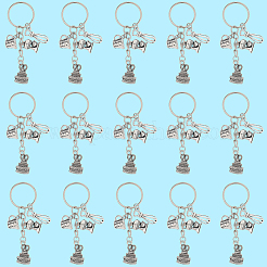 20 x Schlüsselanhänger aus Legierung.&nbsp;KEYC-SC00009