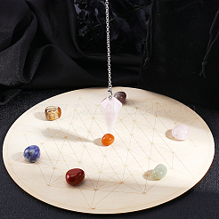 Decorazioni fai da te per la casa con chakra yoga&nbsp;DJEW-SC0001-02D