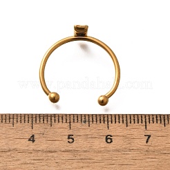 Offene Manschettenringkomponenten aus Edelstahl 304&nbsp;LS-STAS-M057-01A-G