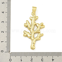 Ciondoli in ottone con placcatura a cremagliera con pavé di zirconi&nbsp;KK-U029-11G-02