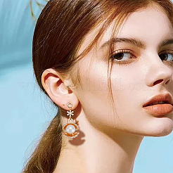 50 pièces 5 styles pendentifs en émail en alliage de zinc&nbsp;ENAM-WR0001-18