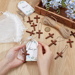 DIY Kreuzanhänger Deko-Sets&nbsp;DIY-PH0033-83