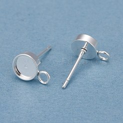 201 accesorios para pendientes de acero inoxidable&nbsp;STAS-H410-08S-C