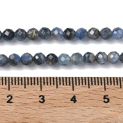 Natürliche kyanit / cyanit / disthen perlen stränge&nbsp;G-L651-C02-4mm