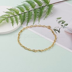 Collane a catena a catena in ottone mariner&nbsp;NJEW-JN03247