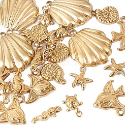 24 pendentif en acier inoxydable 304&nbsp;STAS-TA0006-37G