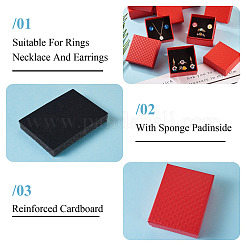 Geschenkboxen aus Karton mit Rautenstruktur&nbsp;LS-CON-TAC0010-03A-04