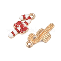 Weihnachten Legierung Emaille Anhänger&nbsp;FIND-I067-02KCG-14A