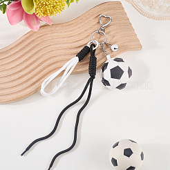 1 Schlüsselanhänger aus PU-Leder mit Sportmotiv&nbsp;KEYC-SP0001-67B