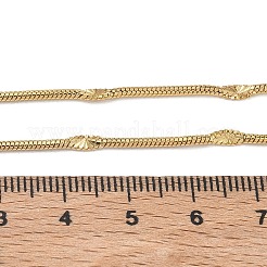 10 pz 2.4mm 304 acciaio inossidabile collana a catena a serpente rotonda&nbsp;NJEW-G203-04G