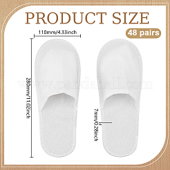 48 paio di scarpe di velluto&nbsp;AJEW-WA0003-87