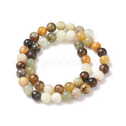 Natur Xiuyan Jade Perle Stränge&nbsp;G-P075-39-8mm