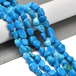 Fili di perline howlite naturale&nbsp;LS-G-P497-01E-37