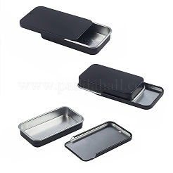 Rechteckige Weißblechdosen&nbsp;CON-WH0075-04B