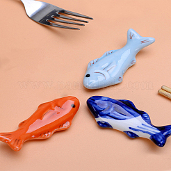 3 supporto per bacchette in porcellana bicolore&nbsp;AJEW-LP0002-59