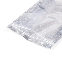 Bolsas resellables de plástico con estrellas holográficas brillantes y diseño yin-yang&nbsp;OPP-N002-02A