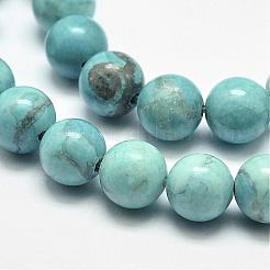 Perle di Howlite naturale&nbsp;G-G904-8mm-M