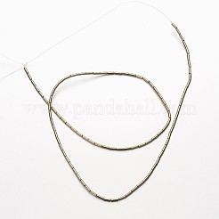 Electroplate non magnetici ematite sintetico fili di perline&nbsp;G-F300-37A