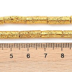 Galvanisierte synthetische nichtmagnetische Hämatitperlenstränge&nbsp;G-U003-17A