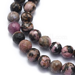 Perline Rhodonite naturale fili&nbsp;G-K310-A12-6mm