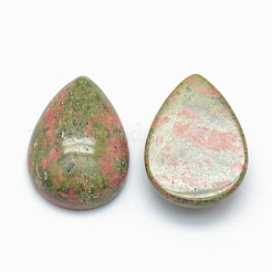 Cabochons en unakite naturelles&nbsp;G-E491-B-03