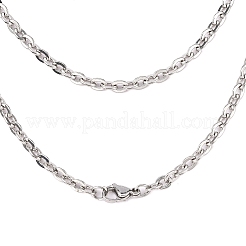 Colliers en acier inoxydable 304 anti-ternissement&nbsp;NJEW-PH01234-02