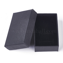 Kraftpapier Karton Schmuckschatullen&nbsp;CBOX-WH0003-02