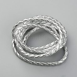 Geflochtene pu Lederschnüre&nbsp;WL-WH0005-002C