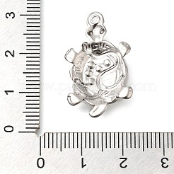 Pendentif en acier inoxydable 304 serti de strass&nbsp;STAS-I310-08P
