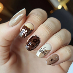 DIY-Nagelkunst-Vorlagen aus Edelstahl&nbsp;MRMJ-WH0092-102