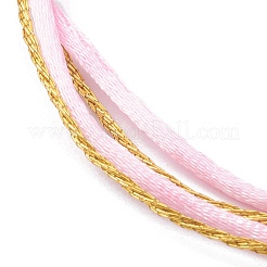 Fabrication de bracelets multibrins en fil de nylon réglable&nbsp;AJEW-JB00916-01