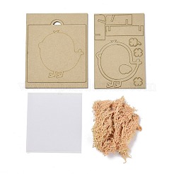 Kits d'art en bois faits à la main&nbsp;DIY-P014-A05