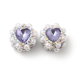 Polymer Ton Strass Perlen&nbsp;RGLA-D050-04C