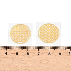 Selbstklebende Messingaufkleber&nbsp;DIY-E015-39B