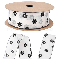 1 rouleau de rubans en mousseline de polyester imprimés&nbsp;OCOR-CY0002-35E