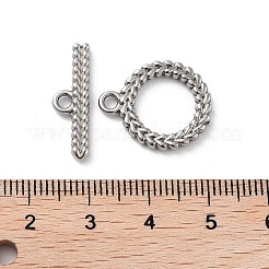 Anlaufgeschützte Ring-Knebelverschlüsse aus Edelstahl 304&nbsp;STAS-A092-09A-P