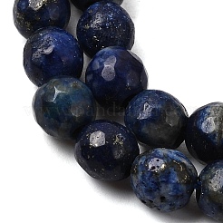 Stränge aus natürlich gefärbten Lapislazuli-Perlen&nbsp;G-G059-6mm