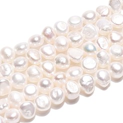 Brins de perles de culture d'eau douce naturelles&nbsp;PEAR-T006-15B