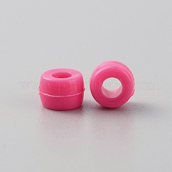 Perles plastiques opaques&nbsp;KY-WH0046-60G