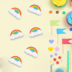 12 perlina in silicone ecologico per uso alimentare arcobaleno&nbsp;SIL-HY0001-31