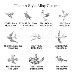 Pendente in lega stile tibetano&nbsp;TIBEP-CJ0001-11