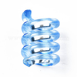 Transparentem Acryl europäischen Perlen&nbsp;X-TACR-S149-22