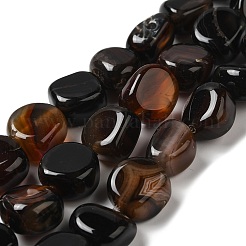 Chapelets de perles d'agate naturelle&nbsp;G-H295-D01-10