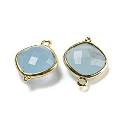 Gefärbte natürliche Jade-Imitation Aquamarin-Anhänger&nbsp;G-M431-12G-03